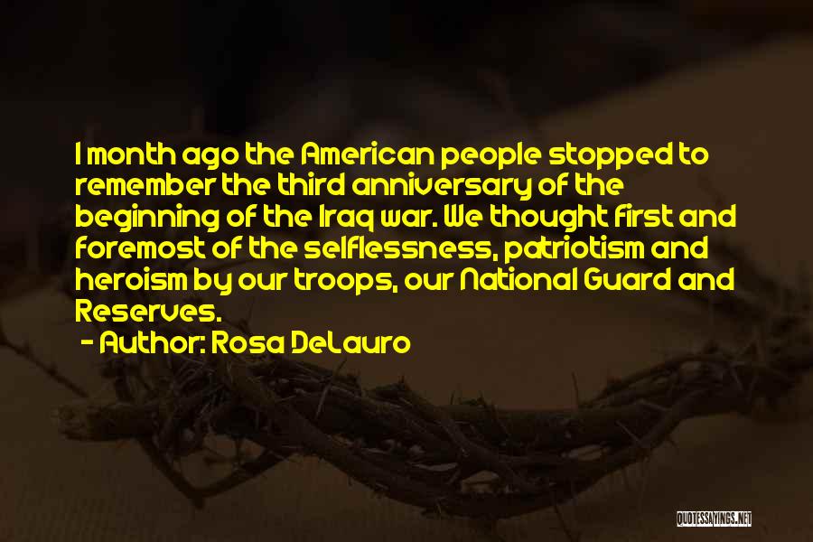 National Guard Quotes By Rosa DeLauro