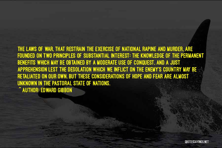 National Interest Quotes By Edward Gibbon