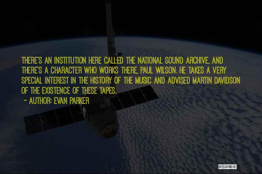 National Interest Quotes By Evan Parker