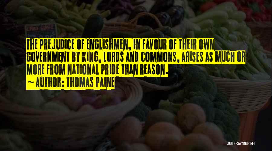 National Pride Quotes By Thomas Paine