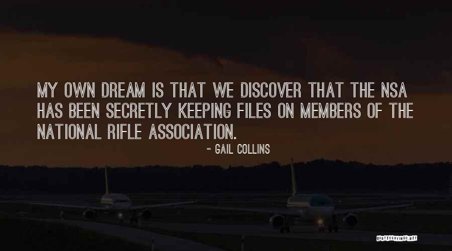 National Rifle Association Quotes By Gail Collins