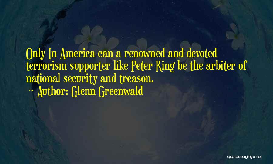 National Security And Terrorism Quotes By Glenn Greenwald