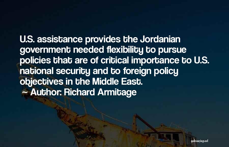 National Security Foreign Policy Quotes By Richard Armitage