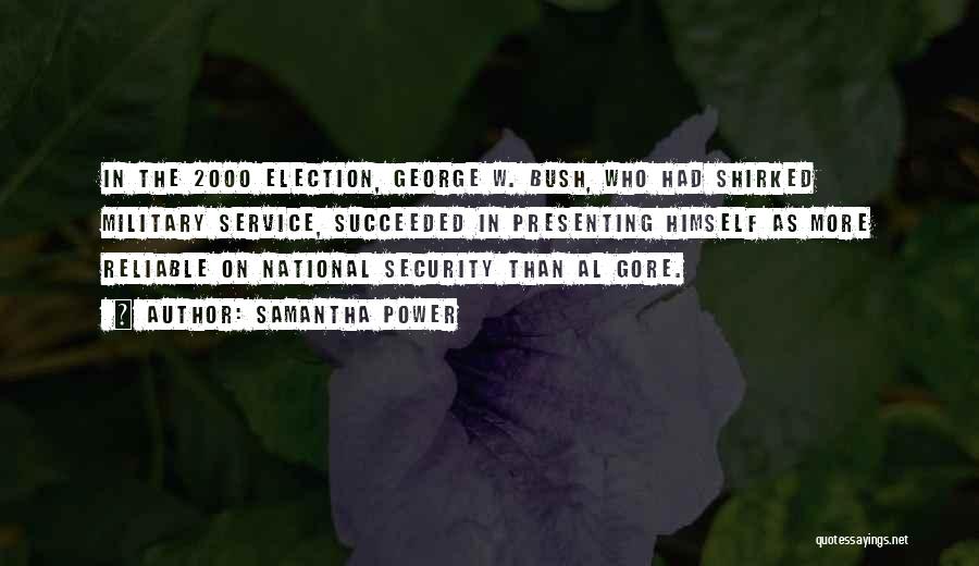 National Service Quotes By Samantha Power