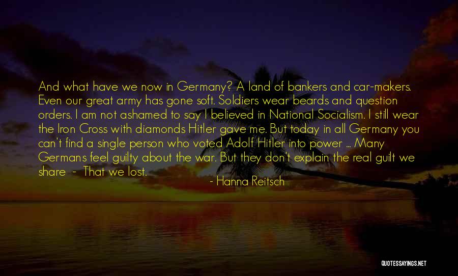 National Socialism Quotes By Hanna Reitsch National Socialism Quotes By Hanna Reitsch