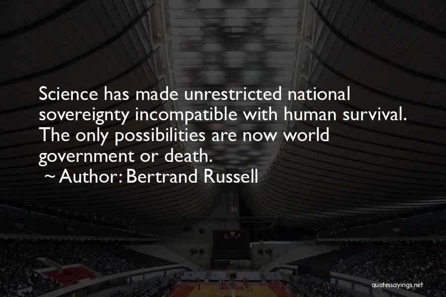 National Sovereignty Quotes By Bertrand Russell