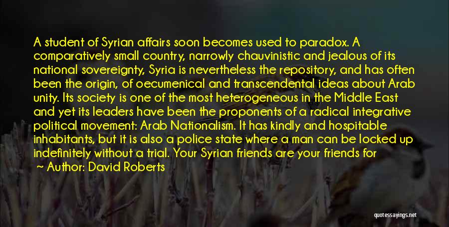 National Sovereignty Quotes By David Roberts