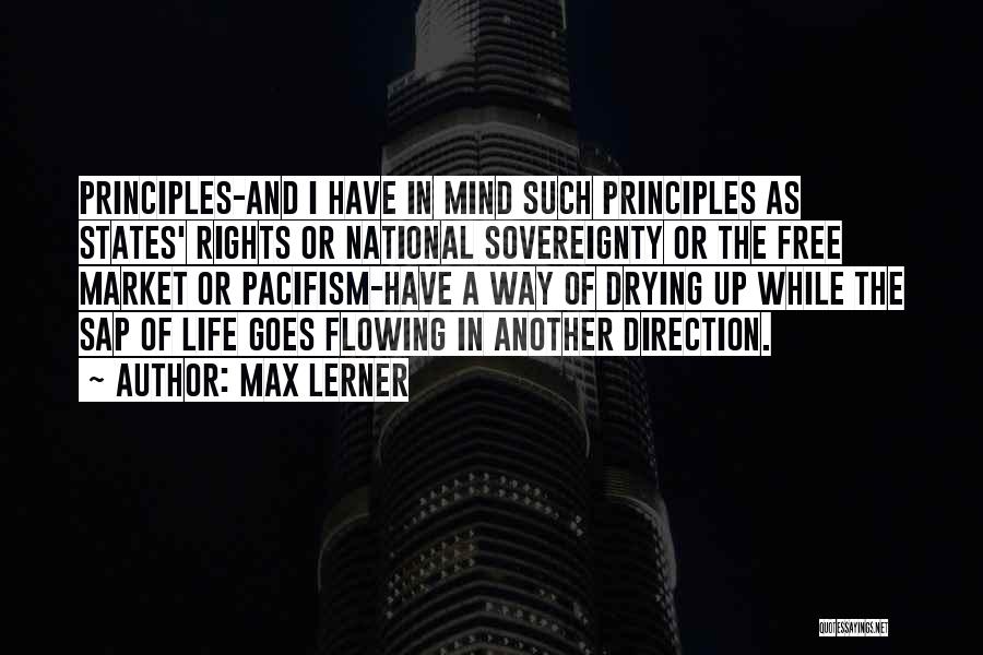 National Sovereignty Quotes By Max Lerner