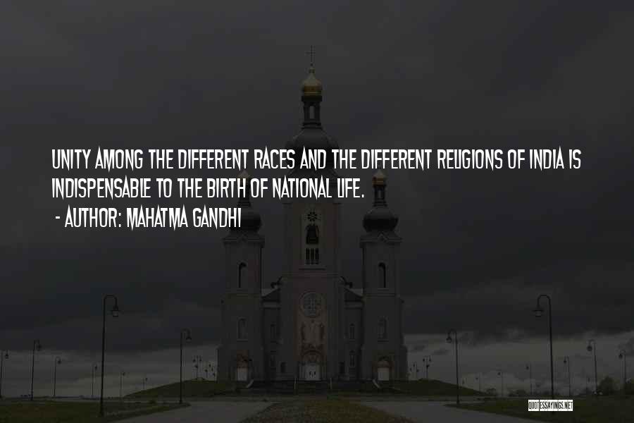 National Unity Quotes By Mahatma Gandhi