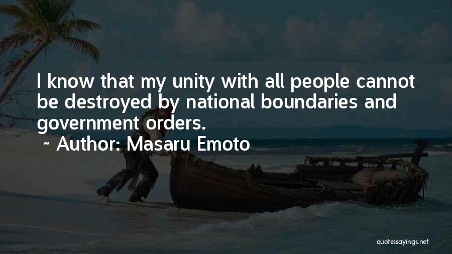 National Unity Quotes By Masaru Emoto