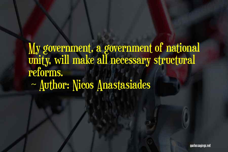 National Unity Quotes By Nicos Anastasiades