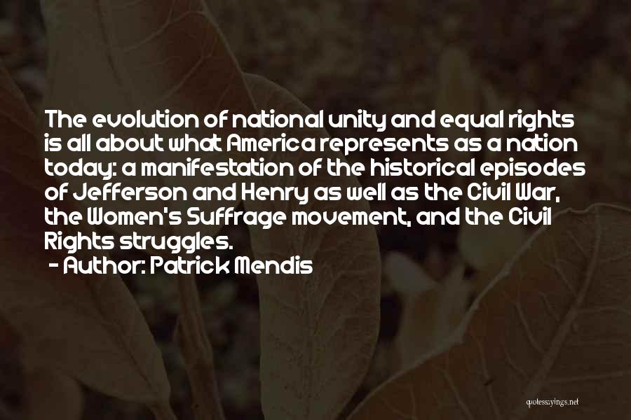 National Unity Quotes By Patrick Mendis