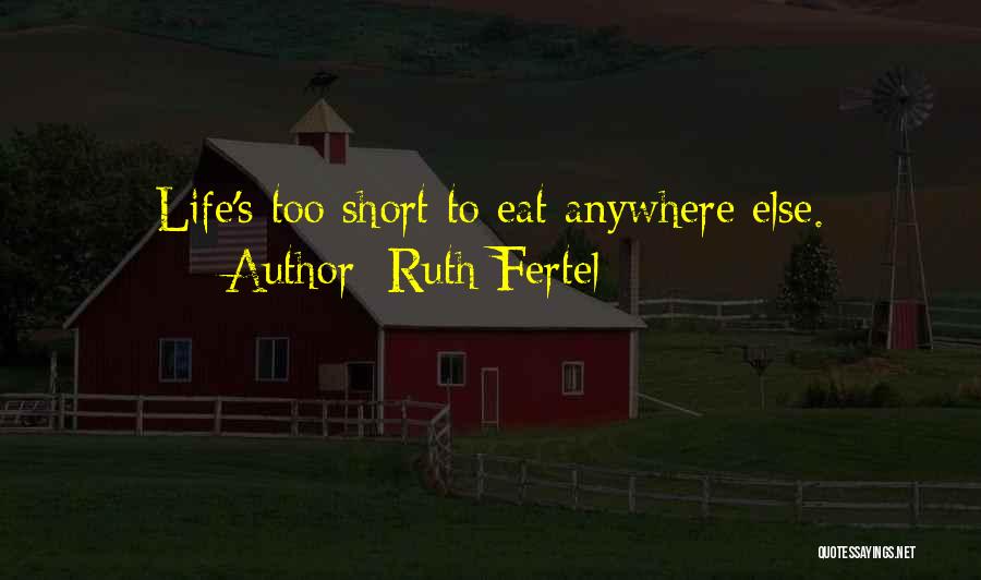 Nationale Quotes By Ruth Fertel