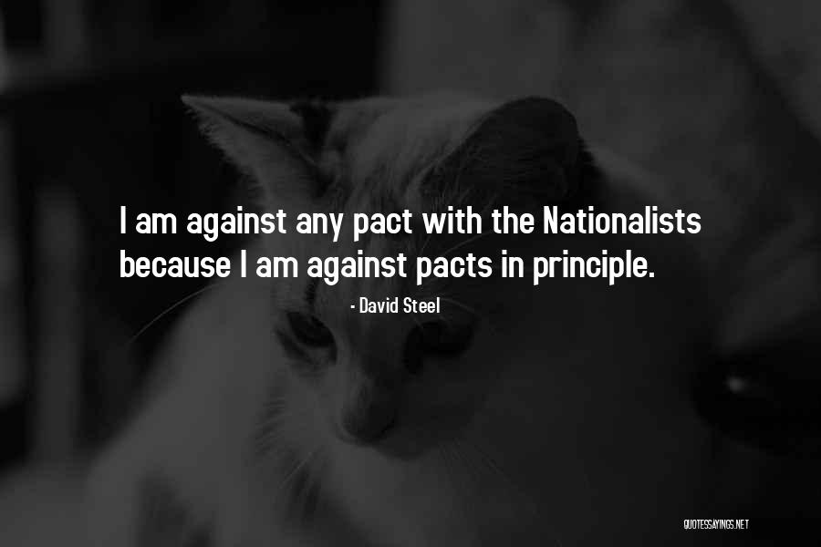 Nationalists Quotes By David Steel Nationalists Quotes By David Steel