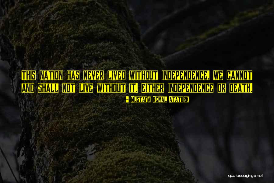 Nation's Independence Quotes By Mustafa Kemal Ataturk Nation's Independence Quotes By Mustafa Kemal Ataturk