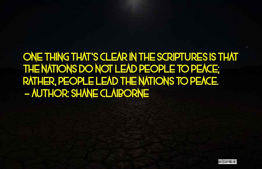 Nations Quotes By Shane Claiborne