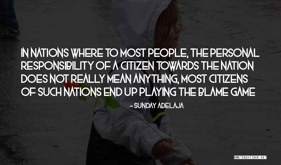 Nations The Game Quotes By Sunday Adelaja Nations The Game Quotes By Sunday Adelaja