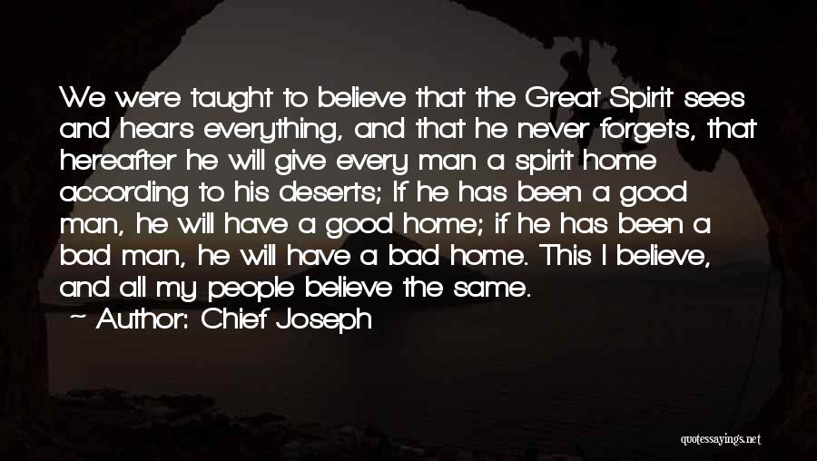 Native American Chief Quotes By Chief Joseph