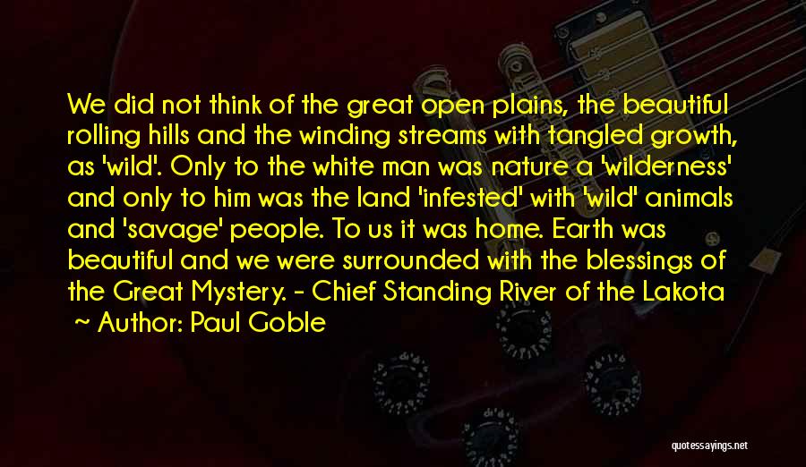 Native American Chief Quotes By Paul Goble