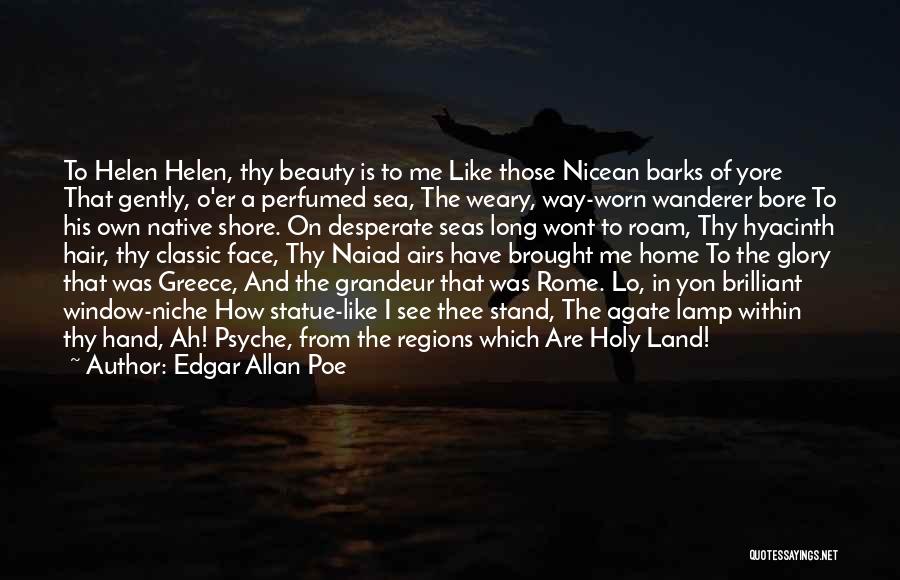 Native Land Quotes By Edgar Allan Poe