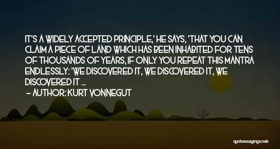 Native Land Quotes By Kurt Vonnegut