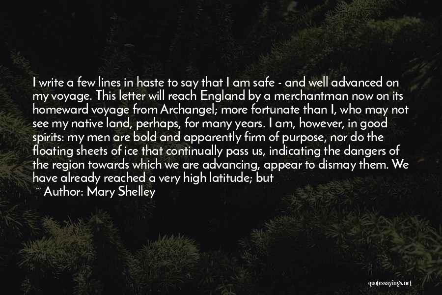 Native Land Quotes By Mary Shelley