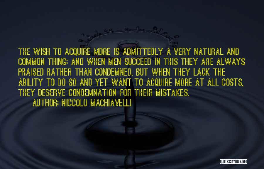 Natural Ability Quotes By Niccolo Machiavelli