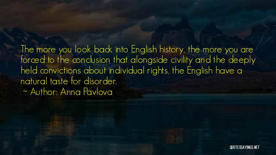 Natural And Individual Rights Quotes By Anna Pavlova