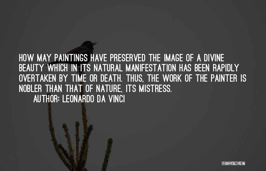 Natural Beauty Quotes By Leonardo Da Vinci