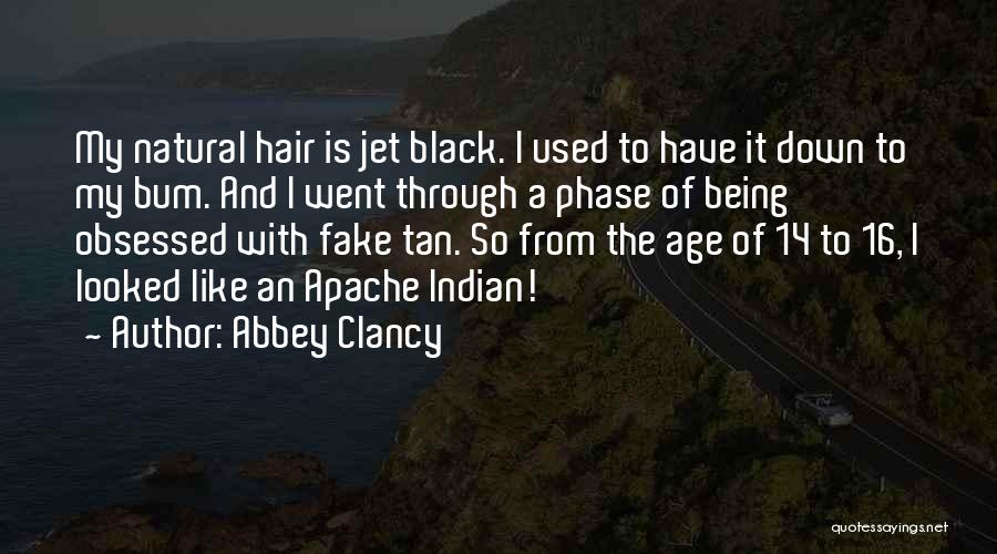 Natural Black Hair Quotes By Abbey Clancy