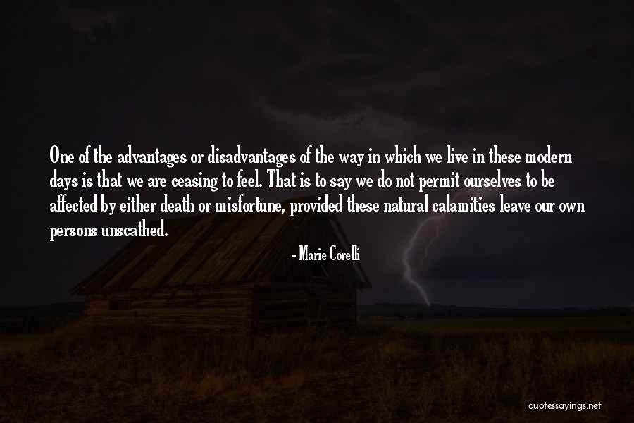 Natural Calamities Quotes By Marie Corelli