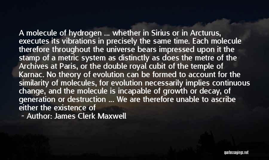 Natural Decay Quotes By James Clerk Maxwell