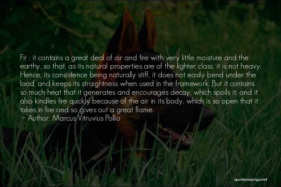 Natural Decay Quotes By Marcus Vitruvius Pollio