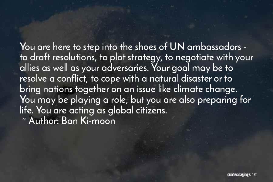 Natural Disaster Quotes By Ban Ki-moon