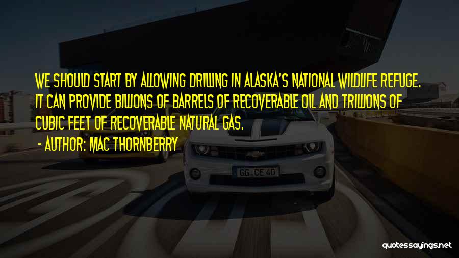 Natural Gas Drilling Quotes By Mac Thornberry