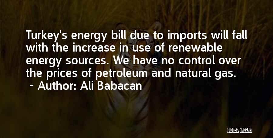 Natural Gas Quotes By Ali Babacan