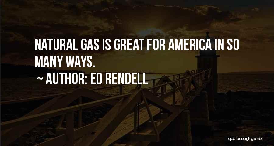 Natural Gas Quotes By Ed Rendell