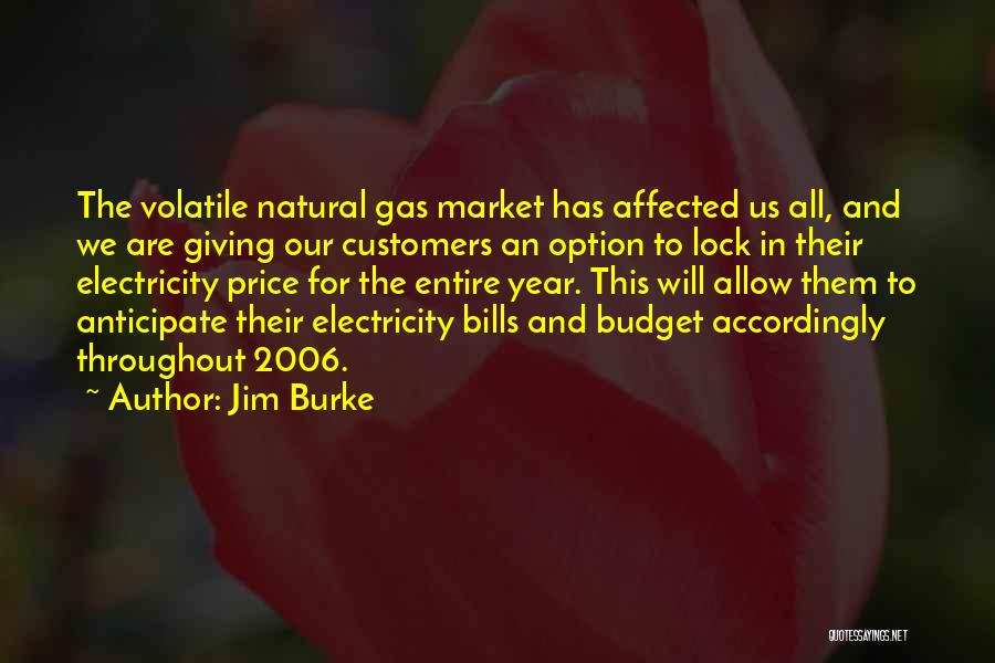 Natural Gas Quotes By Jim Burke