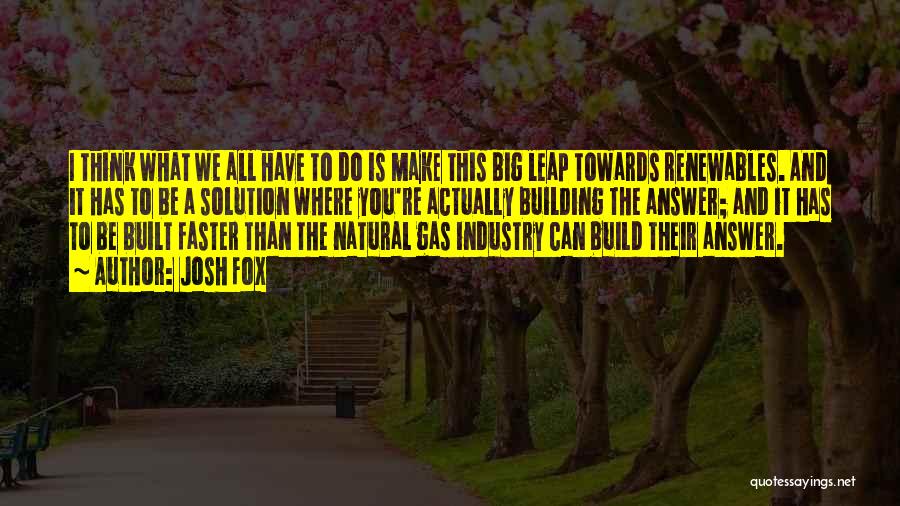 Natural Gas Quotes By Josh Fox