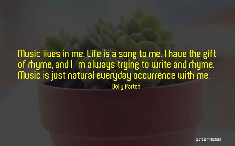 Natural Gift Quotes By Dolly Parton Natural Gift Quotes By Dolly Parton