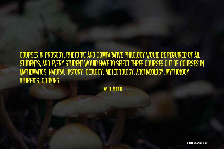 Natural History Quotes By W. H. Auden
