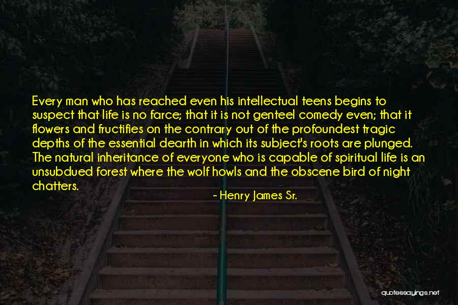 Natural Intelligence Quotes By Henry James Sr. Natural Intelligence Quotes By Henry James Sr.