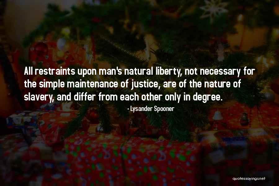 Natural Justice Quotes By Lysander Spooner Natural Justice Quotes By Lysander Spooner