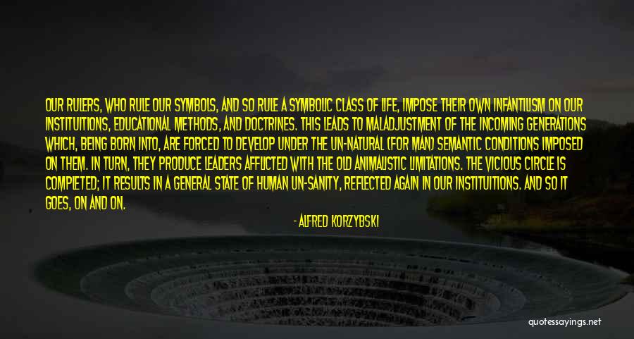 Natural Leaders Quotes By Alfred Korzybski Natural Leaders Quotes By Alfred Korzybski