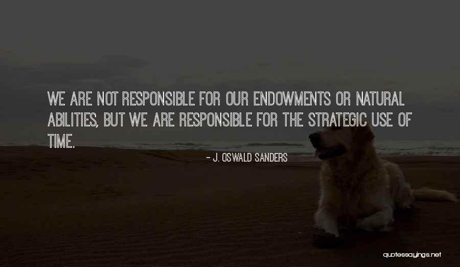 Natural Leadership Quotes By J. Oswald Sanders