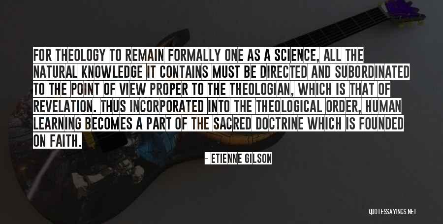 Natural Learning Quotes By Etienne Gilson Natural Learning Quotes By Etienne Gilson