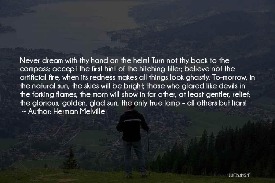 Natural Look Quotes By Herman Melville