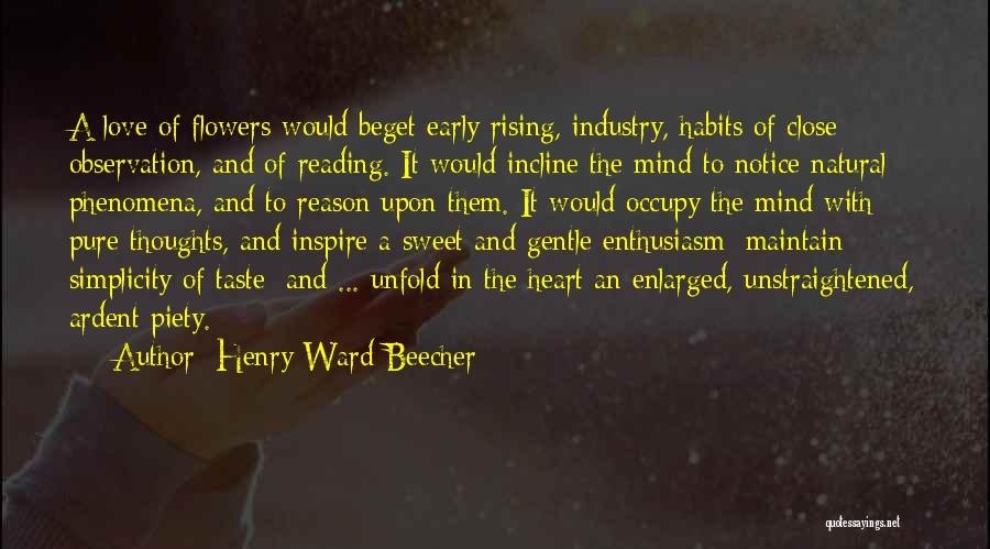 Natural Phenomena Quotes By Henry Ward Beecher