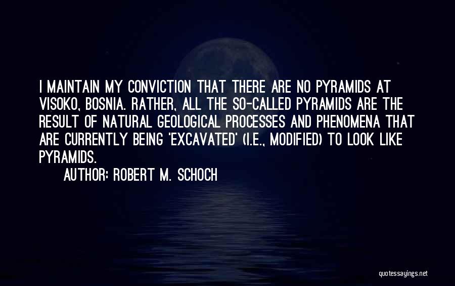 Natural Phenomena Quotes By Robert M. Schoch