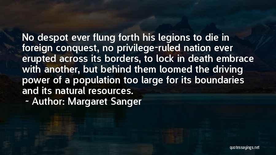 Natural Resources Quotes By Margaret Sanger